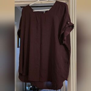 Elegant Plum Women's Top